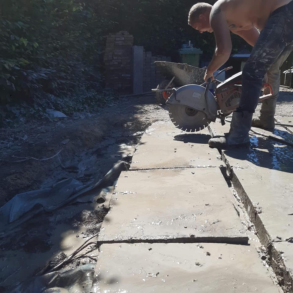 Slijpen van beton